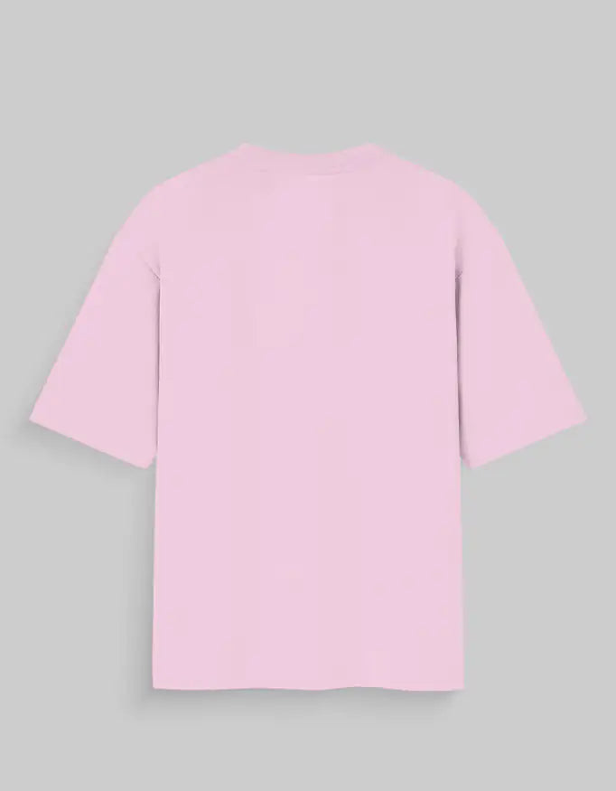 Back-light Baby Pink-CHAOS Unisex Oversized Cotton T-Shirt | 180 GSM Casual Streetwear Fit-Gengprints.jpg