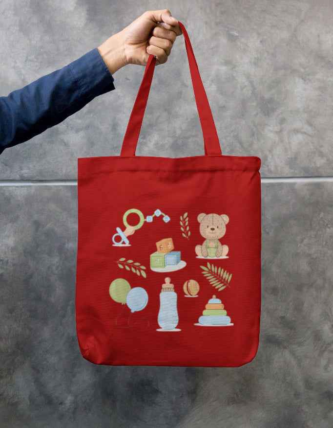 Eco-Friendly Cotton Canvas Tote Bag | Newborn & Everyday Carry - Genzprints