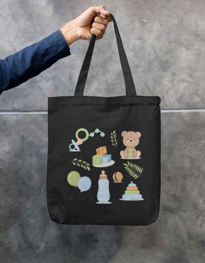 Eco-Friendly Cotton Canvas Tote Bag | Newborn & Everyday Carry - Genzprints