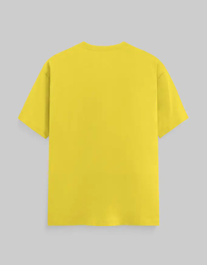 Back_New Yellow-Direct Drama Unisex Classic Crew T-Shirt | 100% Cotton 180 GSM-Genzprints.jpg