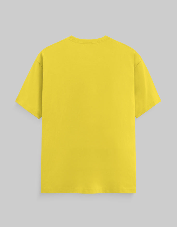 Back_New Yellow “Indian Lotus ”Unisex Classic Crew T-Shirt “Indian Lotus” – 100% Cotton 180 GSM Regular Fit Graphic Tee-Genzprints.jpg