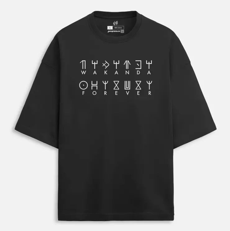Black Panther Oversized T Shirt