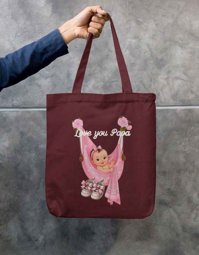 Eco-Friendly Cotton Canvas Tote Bag | Newborn & Everyday Carry - Genzprints