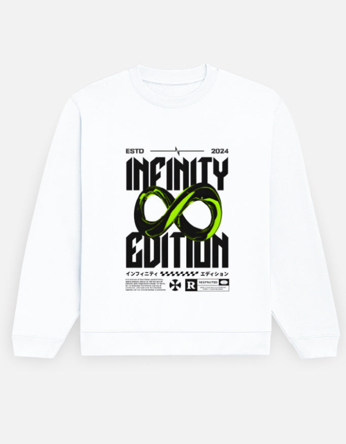  Infinity Cotton Fleece Sweatshirt – Unisex, 300 GSM Heavyweight White.jpg