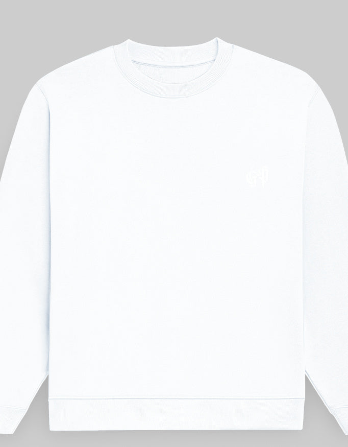 Psychedelic Cotton Sweatshirt | 300 GSM Fleece Unisex Casual Wear-White.jpg