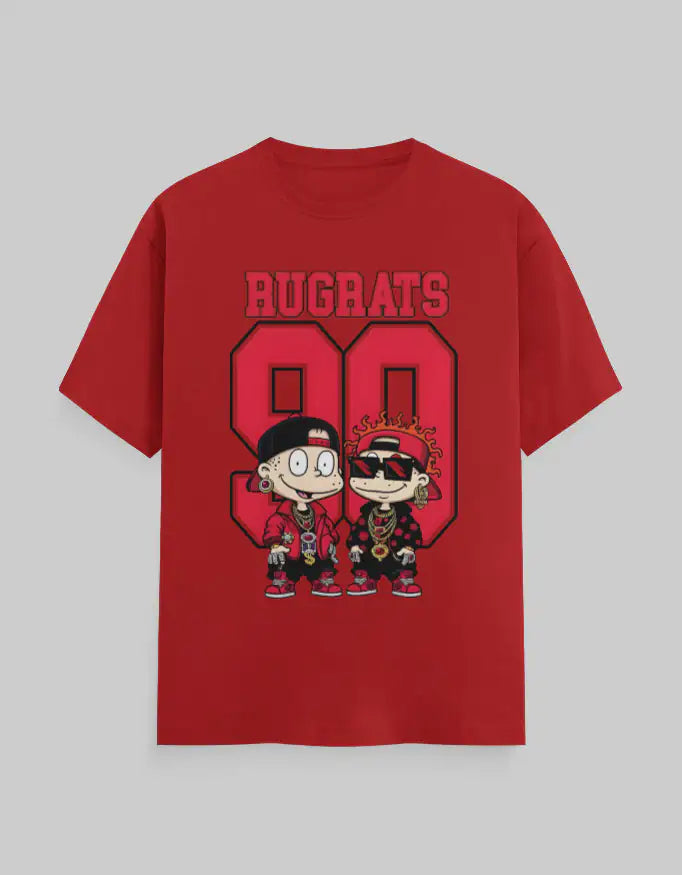 Red-Rugrats-Unisex Classic Crew T-Shirt  | 100% Cotton 180 GSM Regular Fit Tee-Genzprints.jpg