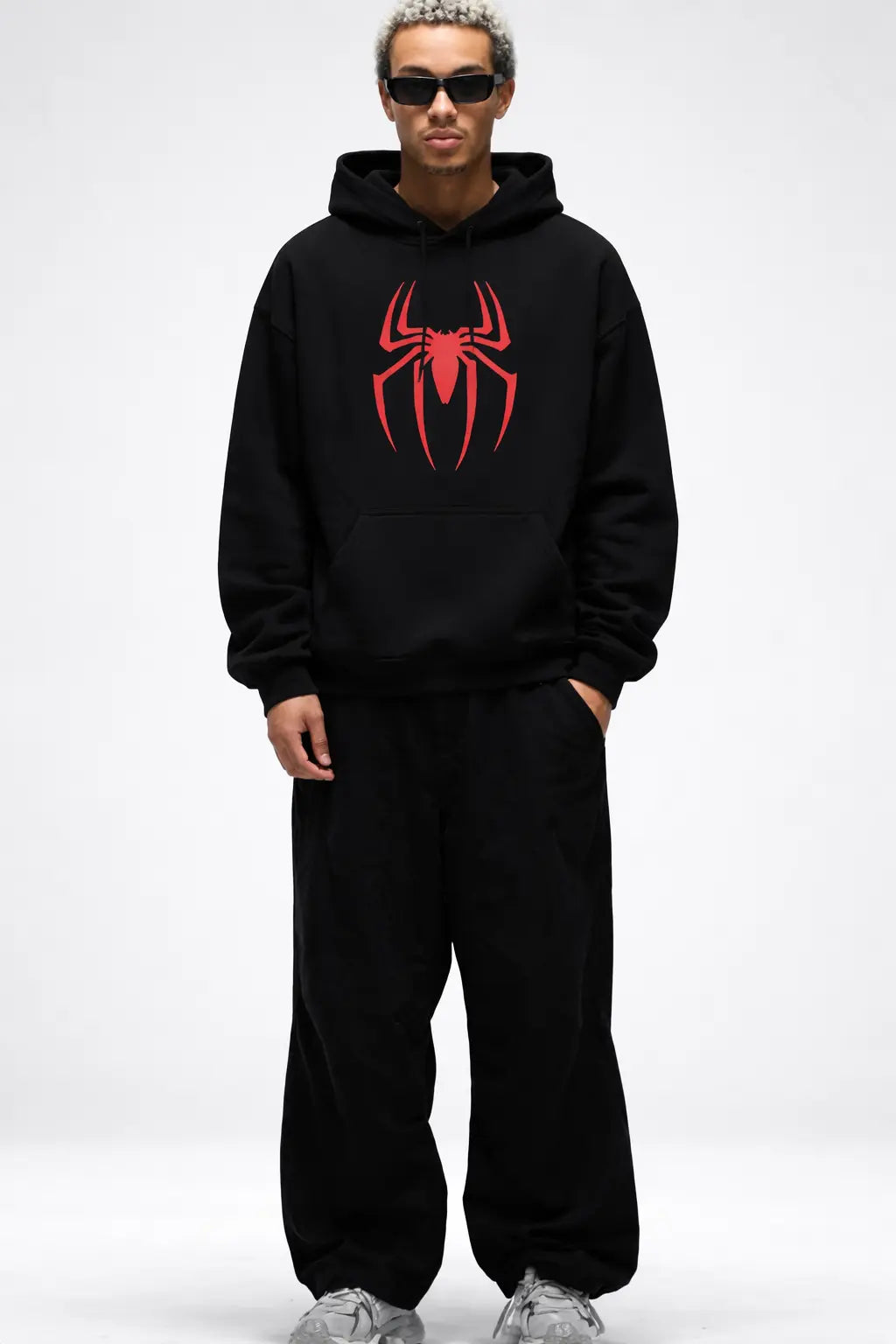 Spiderman Inspired Unisex Hoodie – Cotton Fleece Streetwear Hoodie - Genzprints