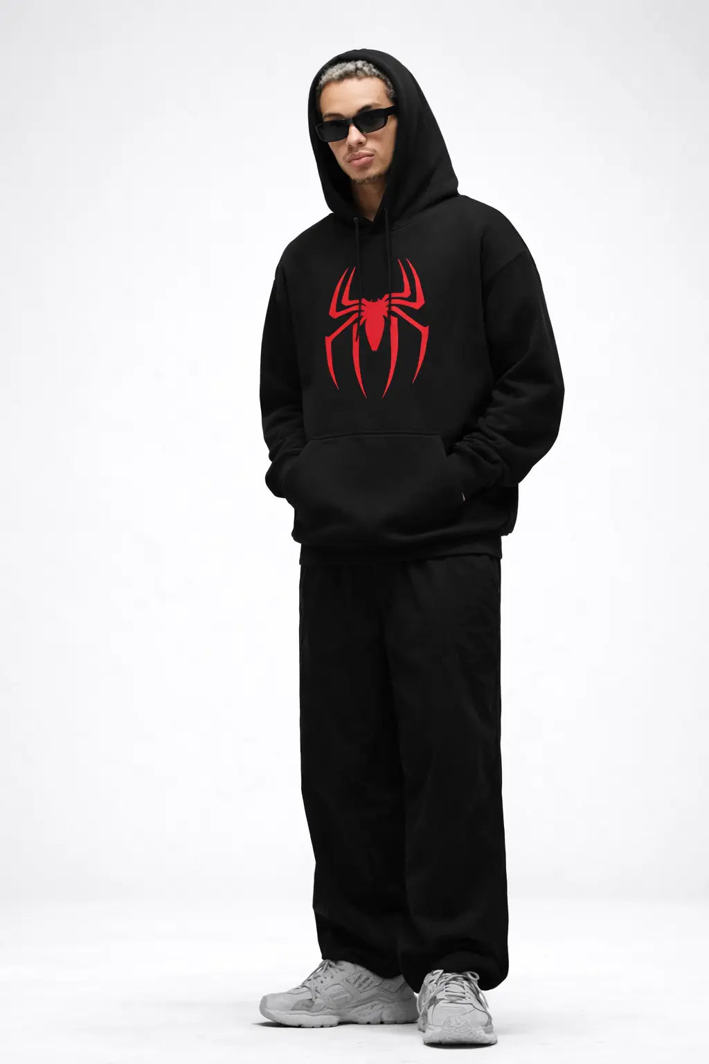 Spiderman Inspired Unisex Hoodie – Cotton Fleece Streetwear Hoodie - Genzprints
