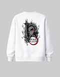 Demon Slayer Inspired Sweatshirt | 300 GSM Cotton Fleece Anime Streetwear - Genzprints