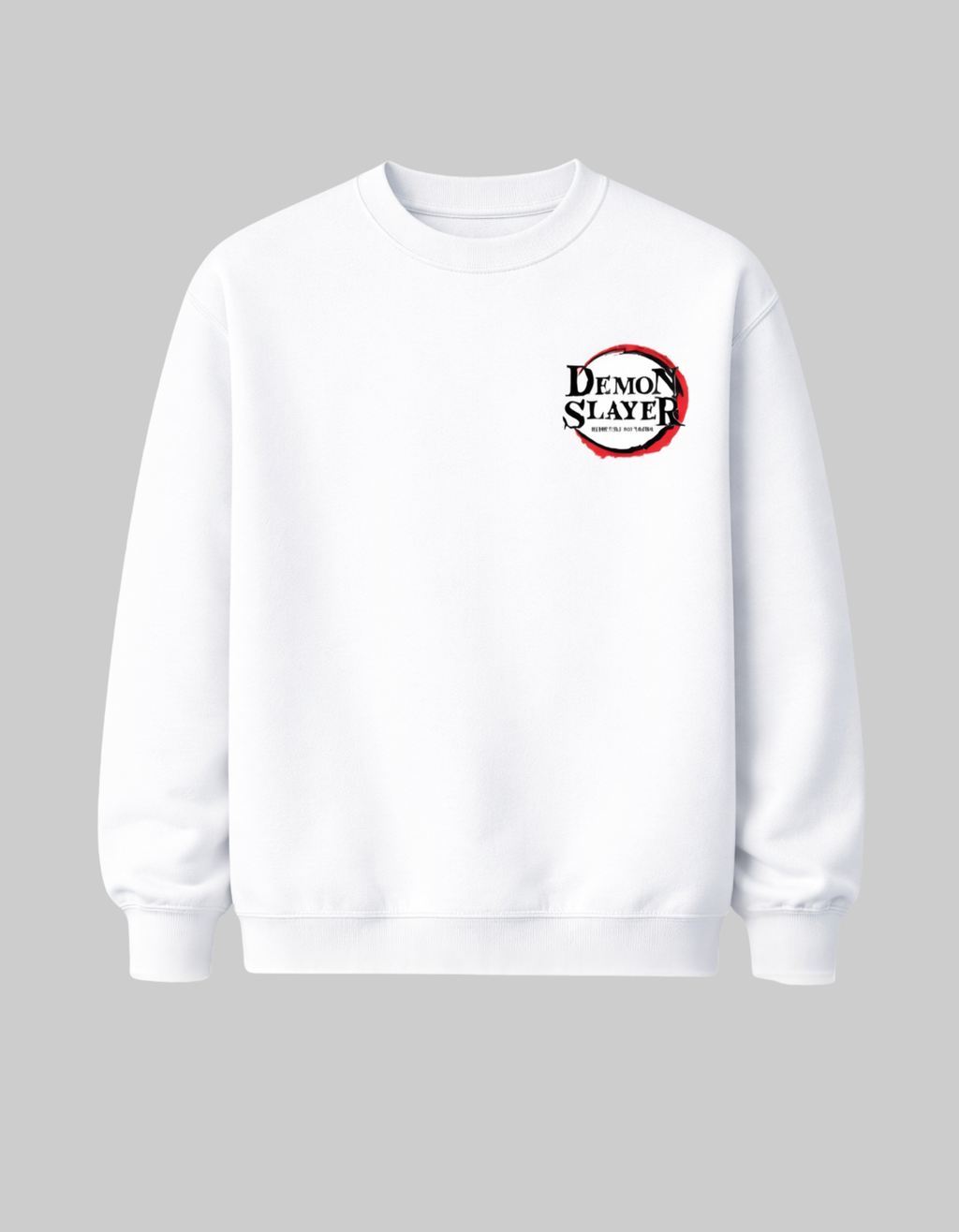 Demon Slayer Inspired Sweatshirt | 300 GSM Cotton Fleece Anime Streetwear - Genzprints