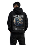 Save Earth Graphic Hoodie | 260 GSM Unisex Terry Hoodie - Genzprints