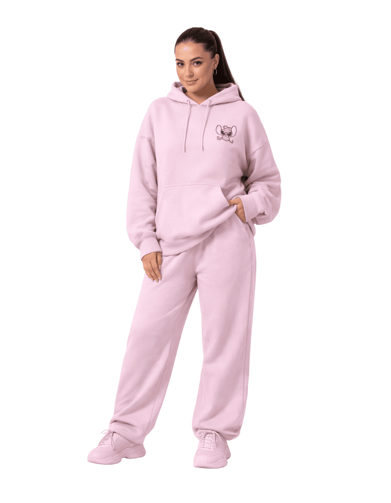 Stitch 300 GSM Unisex Hoodie | Cotton Fleece Streetwear - Genzprints